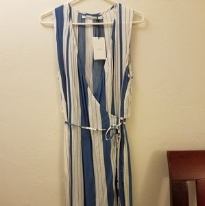 Midi wrap dress